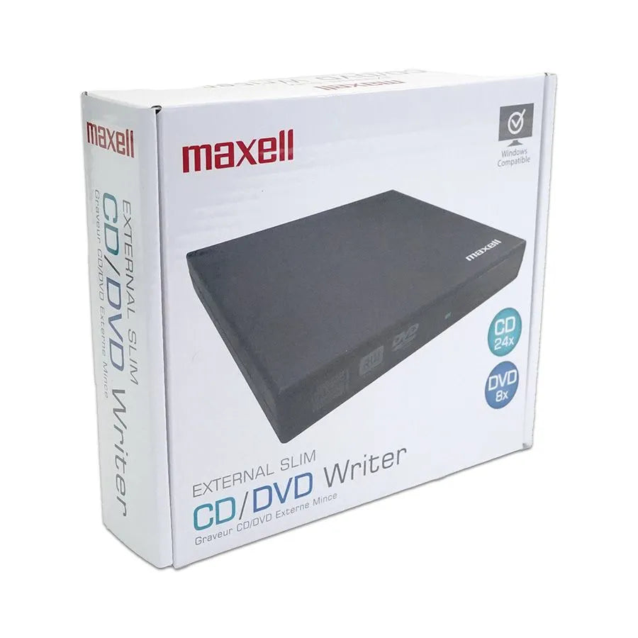 Graveur de CD /DVD Externe MAXELL - 8X/24X - USB 2.0
