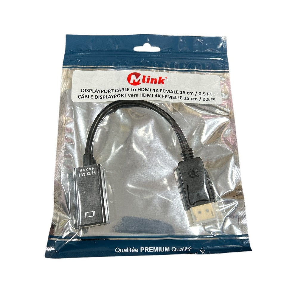 Adaptateur DisplayPort vers HDMI HD 1080P