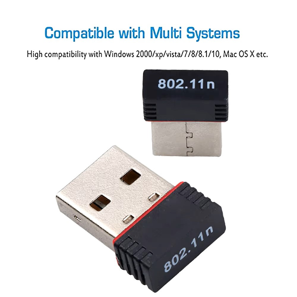 Adaptateur Wi-Fi USB Nano 300 Mbps