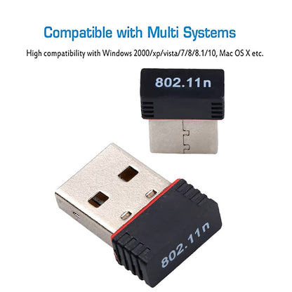 Adaptateur Wi-Fi USB Nano 300 Mbps
