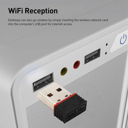 Adaptateur Wi-Fi USB Nano 300 Mbps