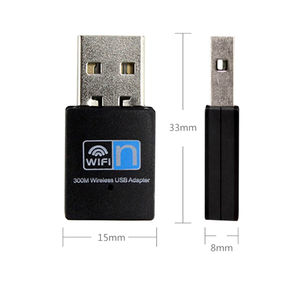 Adaptateur WiFi USB ultra-rapide 300 Mbps