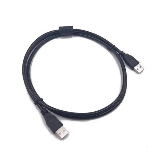 Câble USB 2.0 noir Mlink mâle A à mâle A