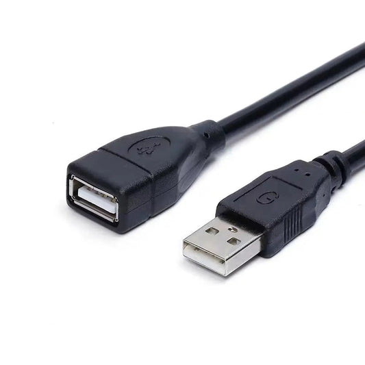 Câble d'extension USB 2.0 noir