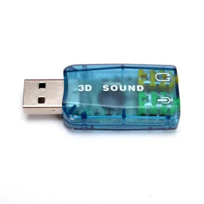Carte Son Virtuelle 3D USB 5.1
