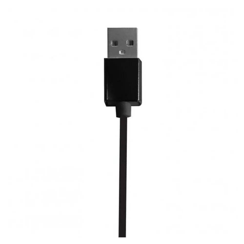Casque d'écoute stéréo USB avec microphone sur perche