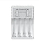 Chargeur USB Intelligent 4 Baies pour Piles AA & AAA Ni-mh/Ni-cd