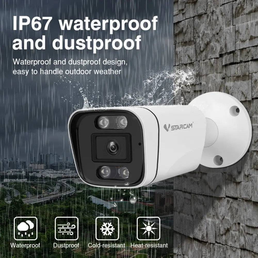 Ensemble de système de surveillance NVR et 4 caméras IR 4 MP avec connexion POE
