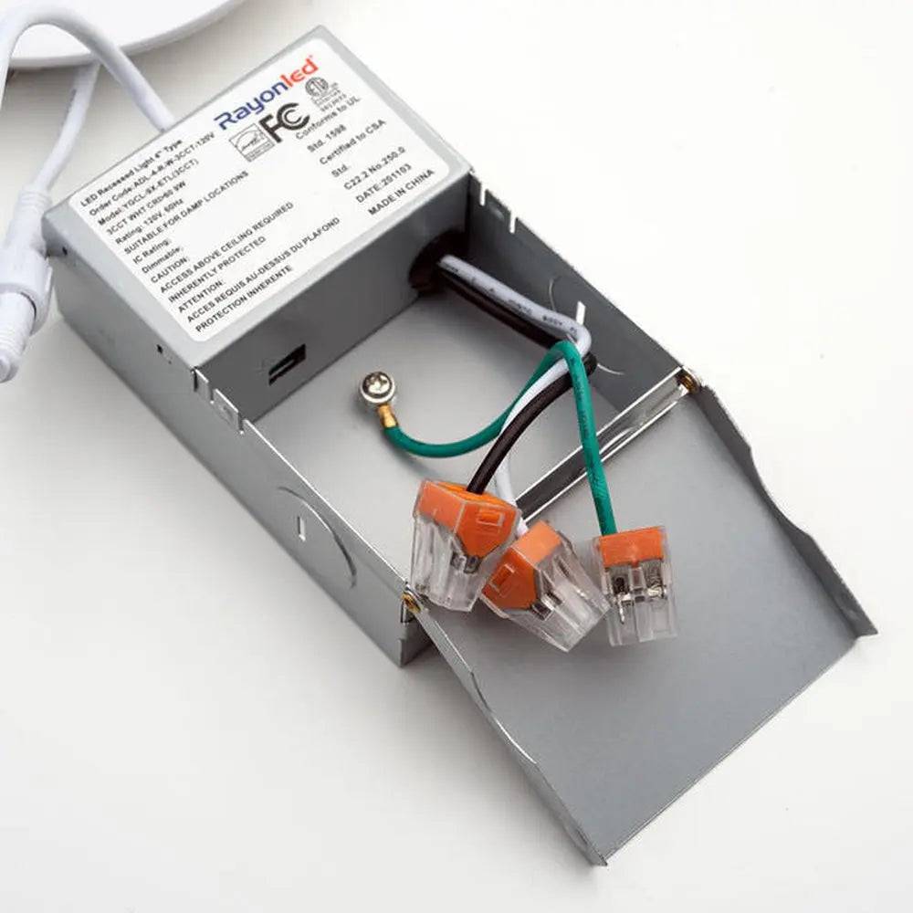 Panneau Slim LED 4 pouces 9W à température variable et dimmable