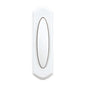 Sonnette Sans Fil à Piles - Blanc Brillant - Portée 100 ft - Compatible Heath Zenith