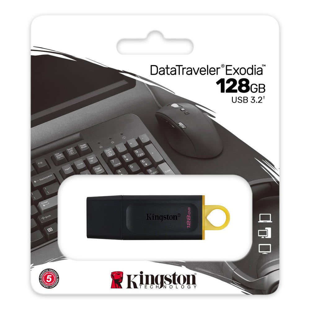 Clé USB Kingston DataTraveler® Exodia 128Go USB 3.2