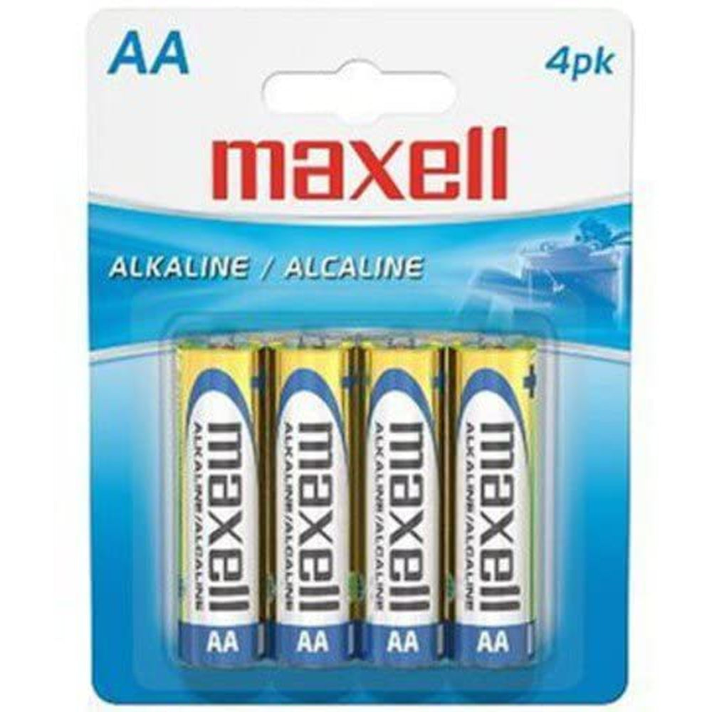 Piles Alcalines AA - 4/pqt