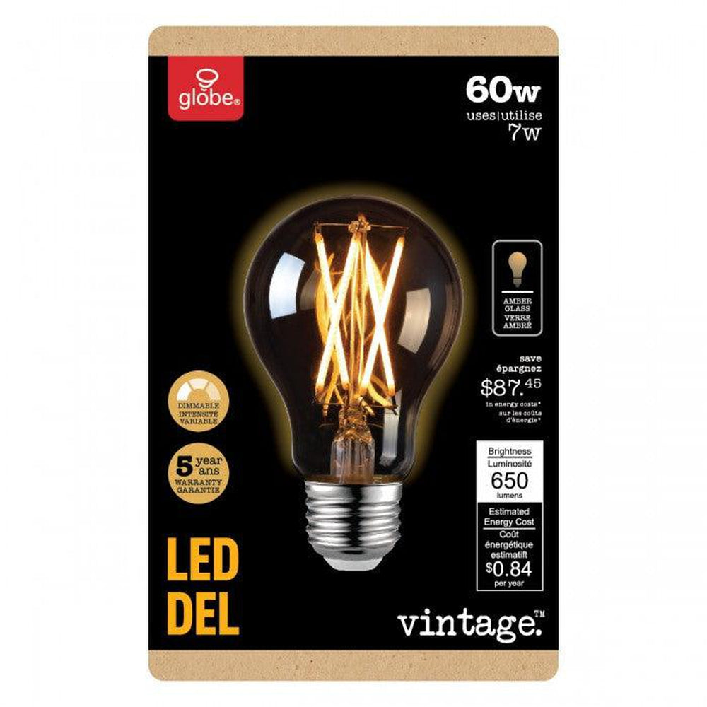 Ampoule Vintage DEL A19 60W
