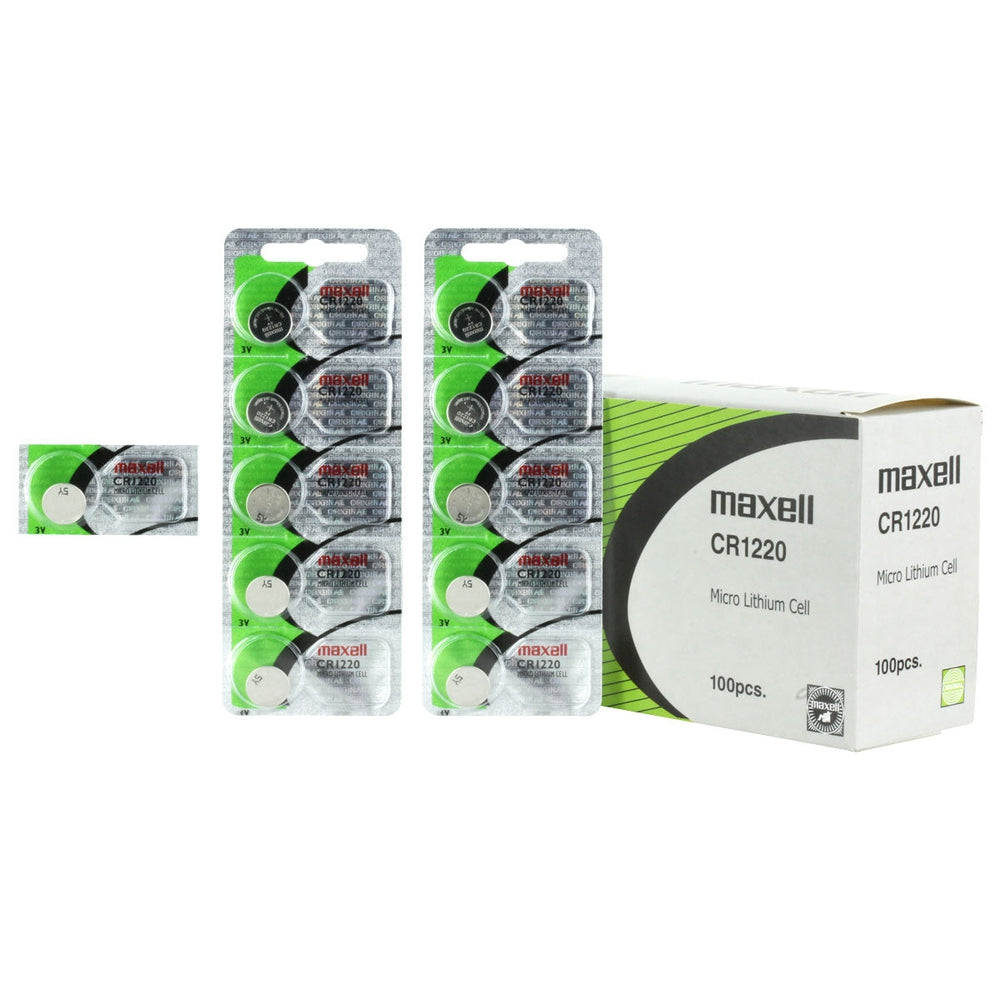 Piles au lithium 3v CR1220 - 5/pqt