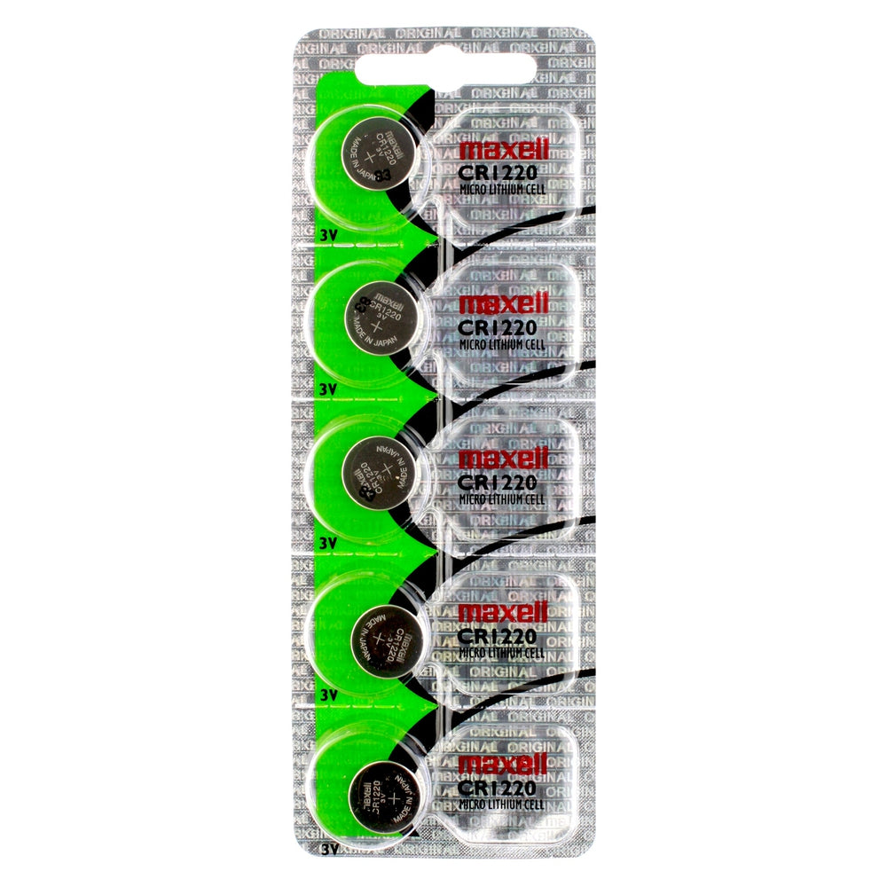 Piles au lithium 3v CR1220 - 5/pqt